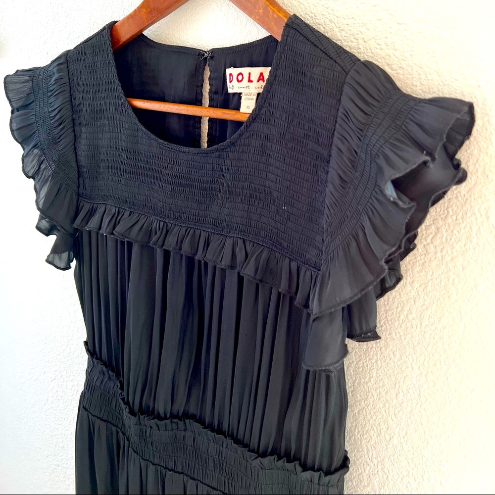 Anthroplogie Black Short Dress XS DOLAN